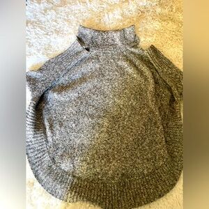 Leo & Nicole Charcoal Turtleneck Sweater
